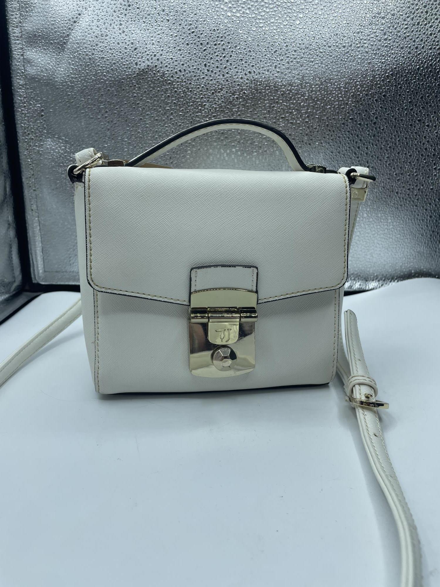 borsa tracolla bianca Trussardi
