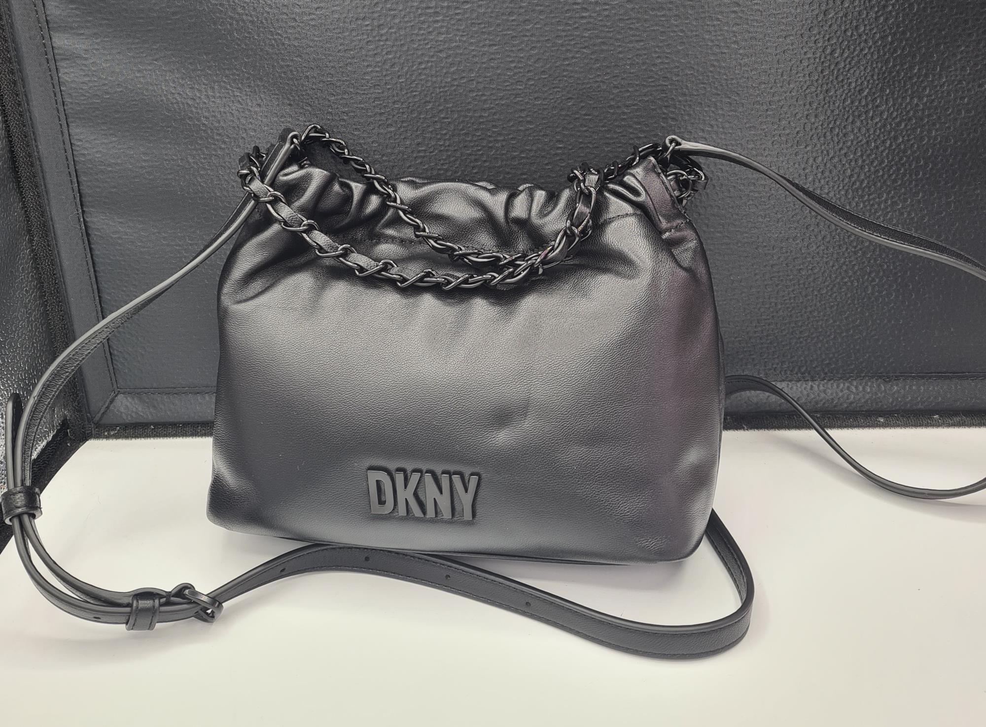 borsetta a tracolla nera DKNY