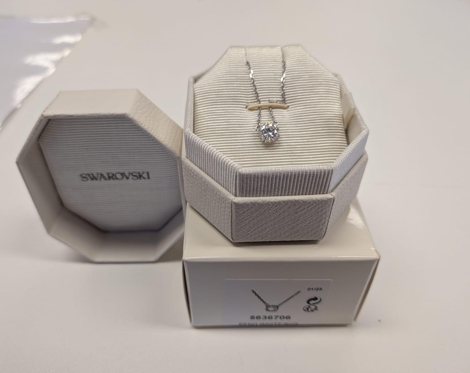 Collanina Swarovski con brillante