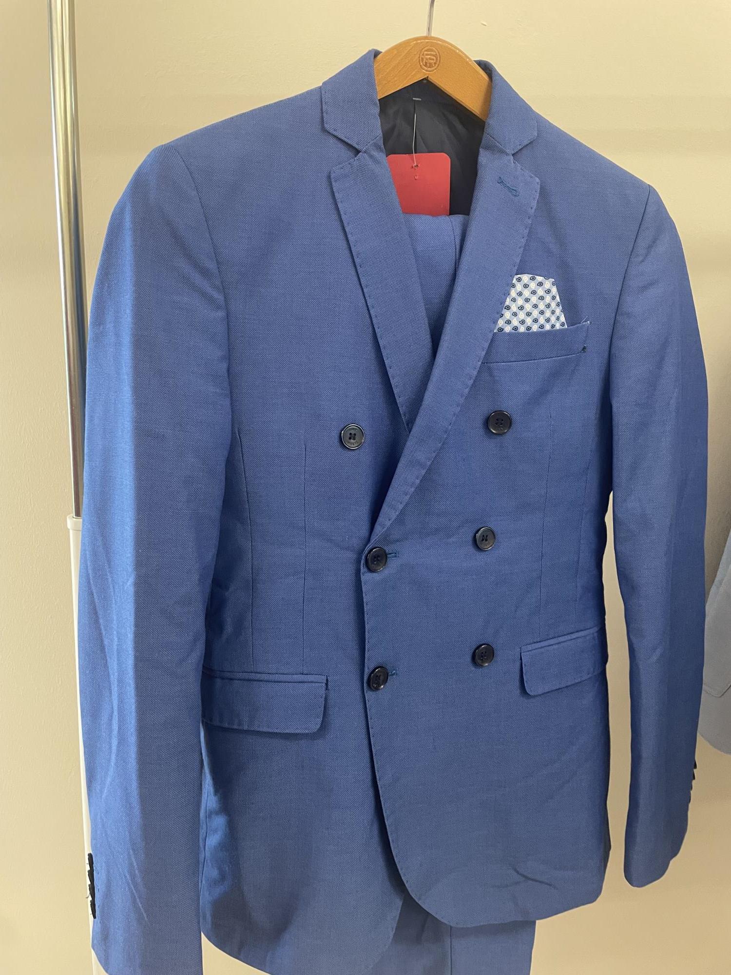 completo blu royal giacca+pantalone tg Vincent Trade.