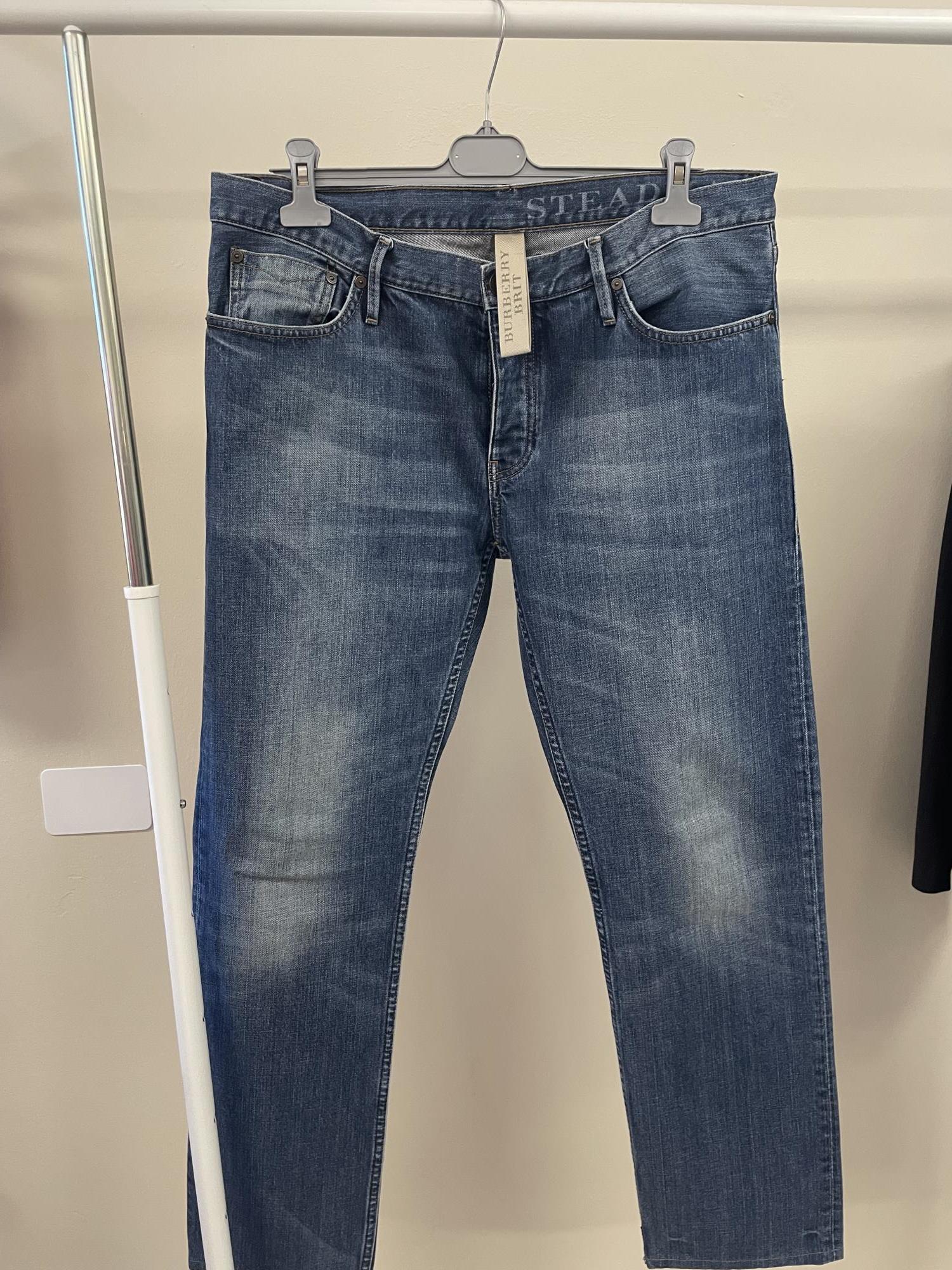 jeans U. blu tg. 50 Burberry