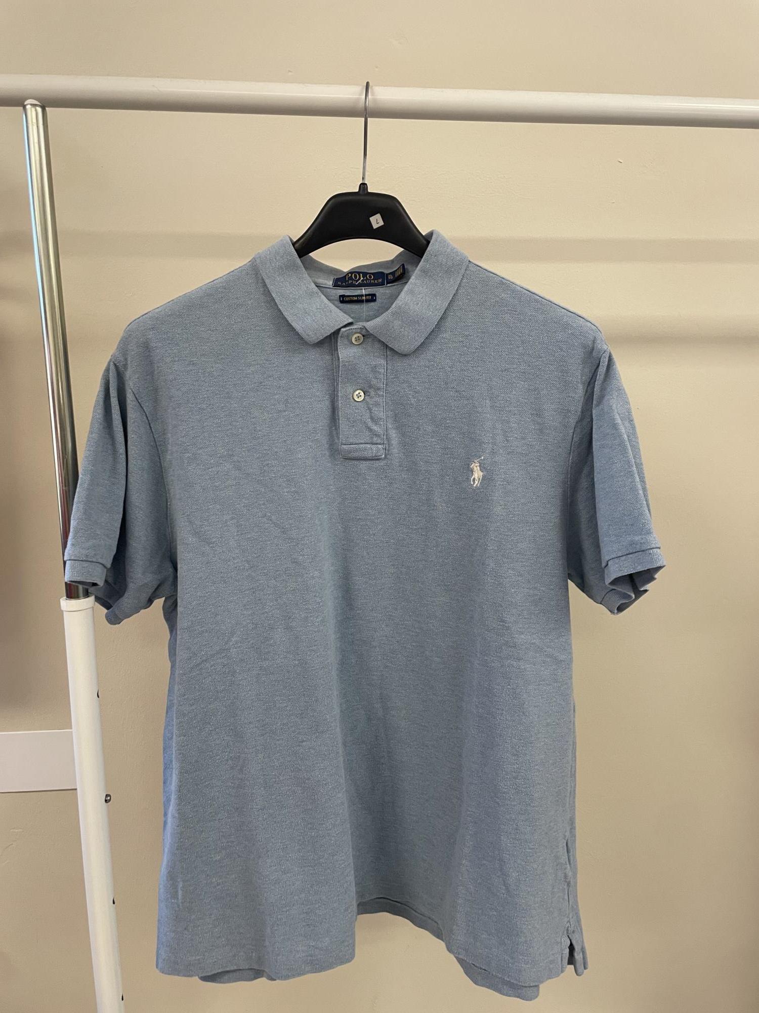 polo U. azzurra tg. XL Ralph Lauren
