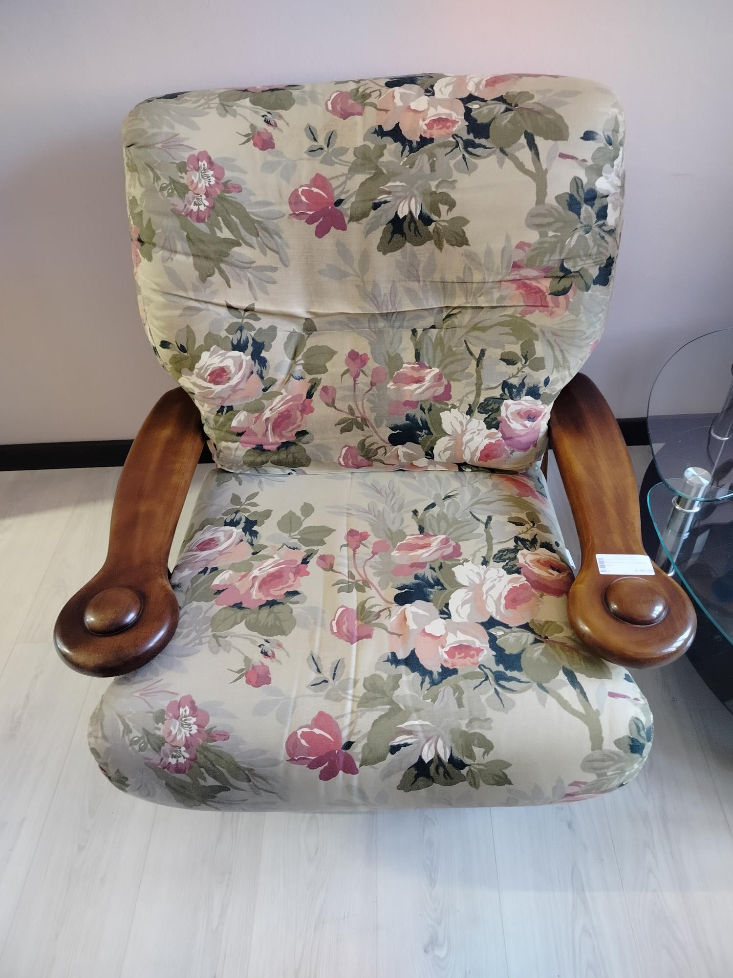 Poltrona Chataux d Aux struttura legno