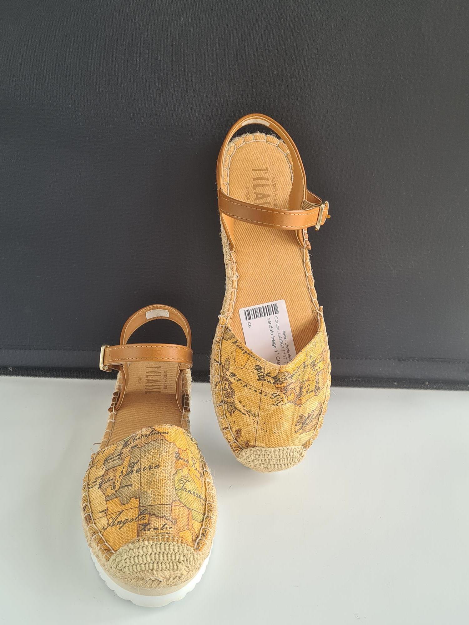 sandalo beige 1^ Classe