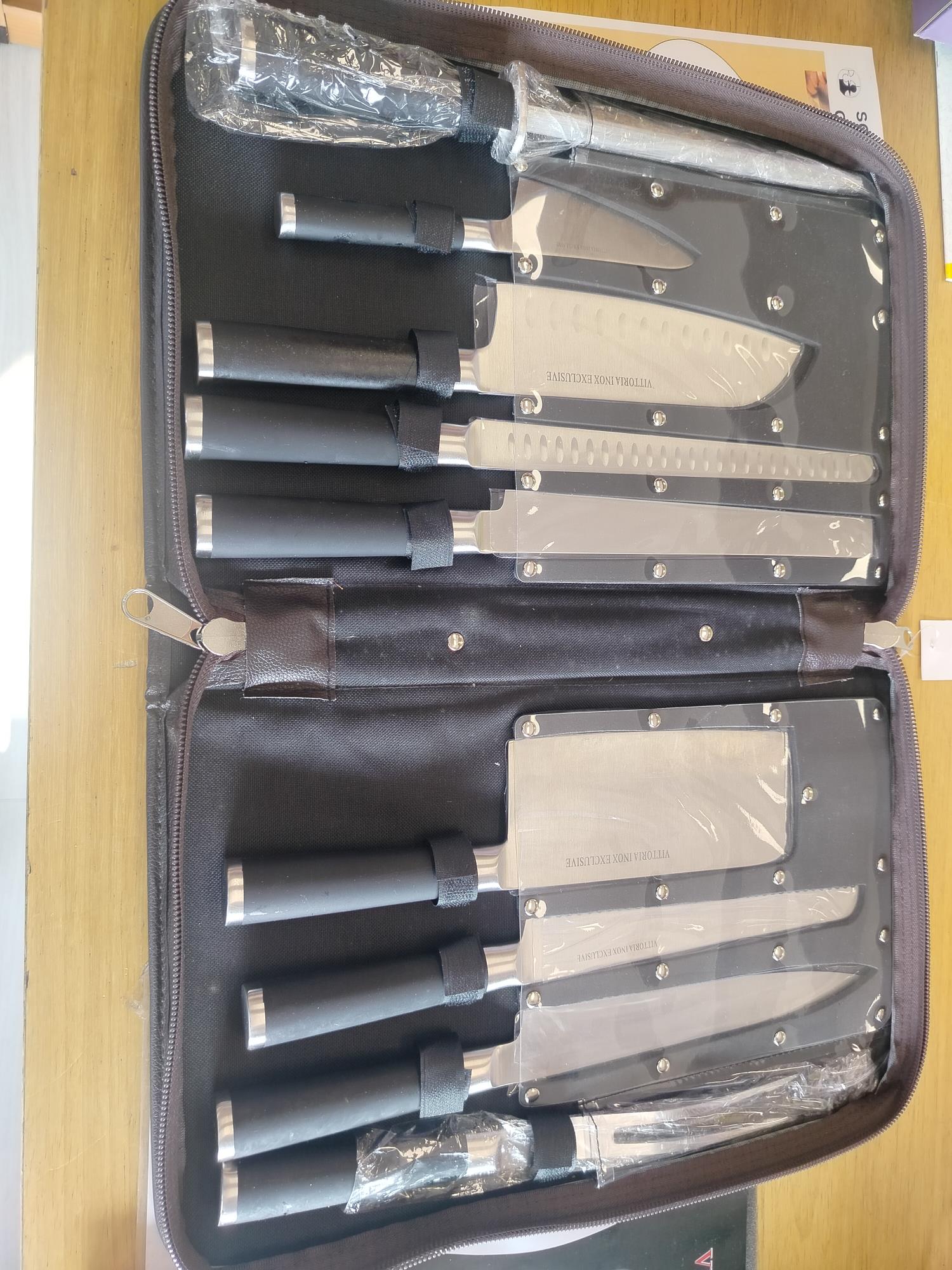 Valigetta con set coltelli Vittoria