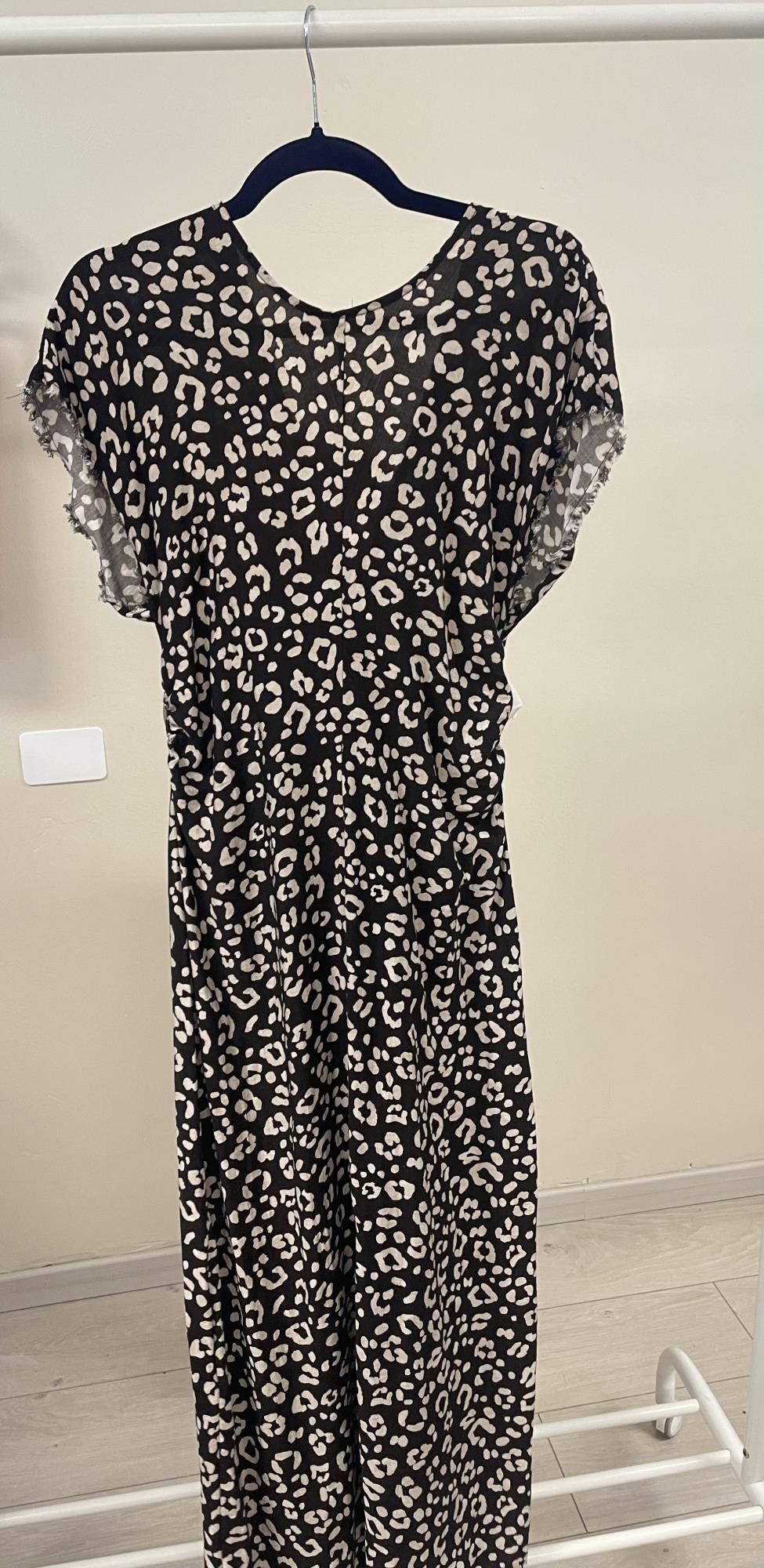 abito marrone maculato tg. XL Mango