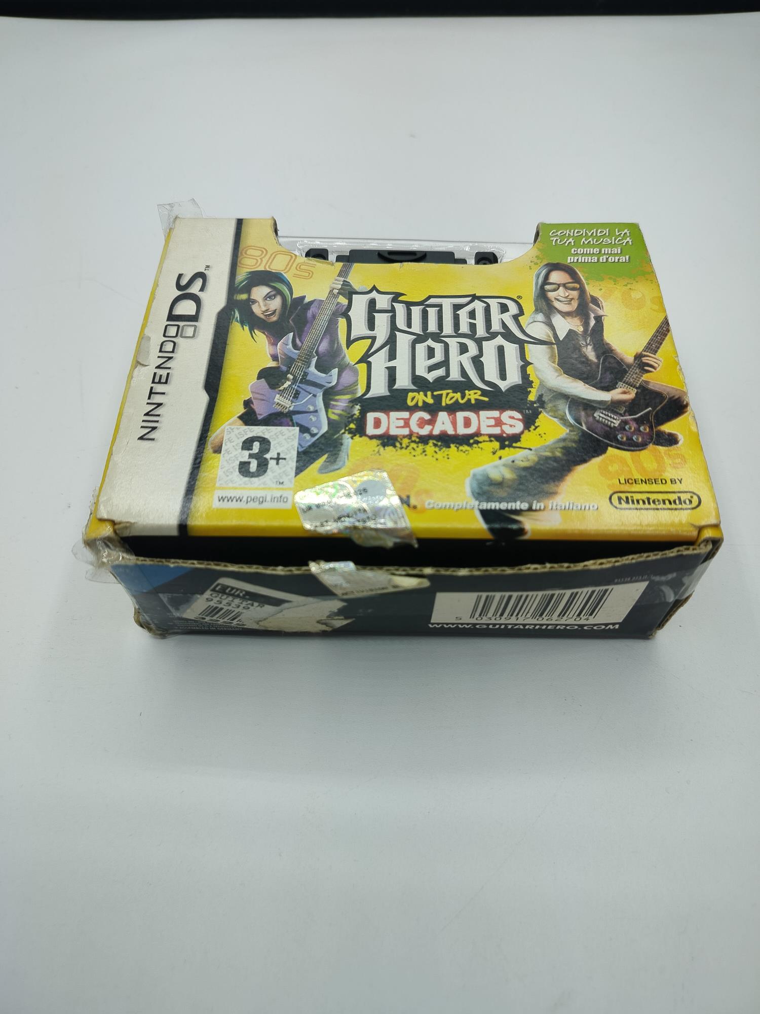 Guitar Hero on tour decades - DS