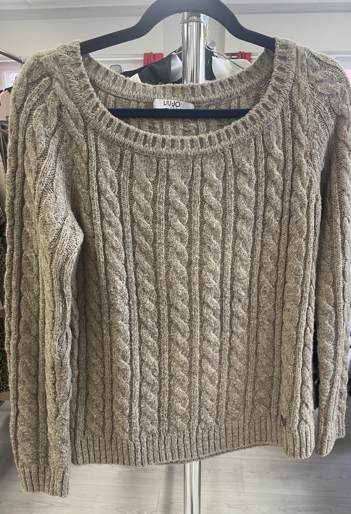 maglioncino beige con trecce tg. XS Liu Jo