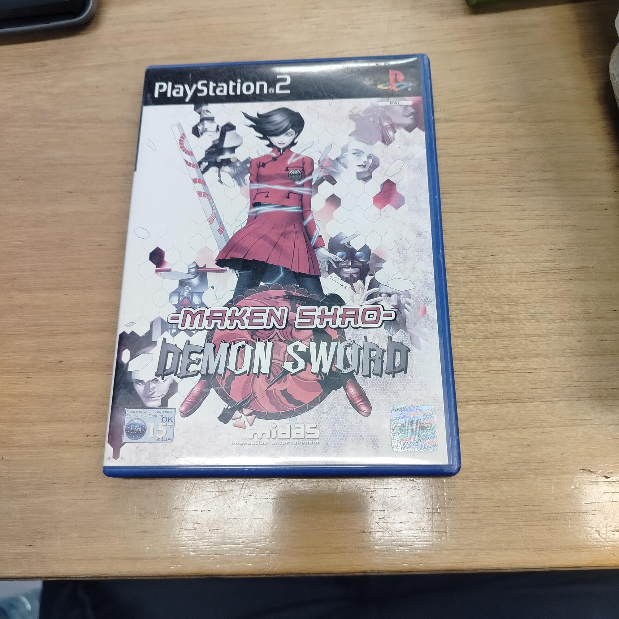 Makn Shao Demon Sword - PS2