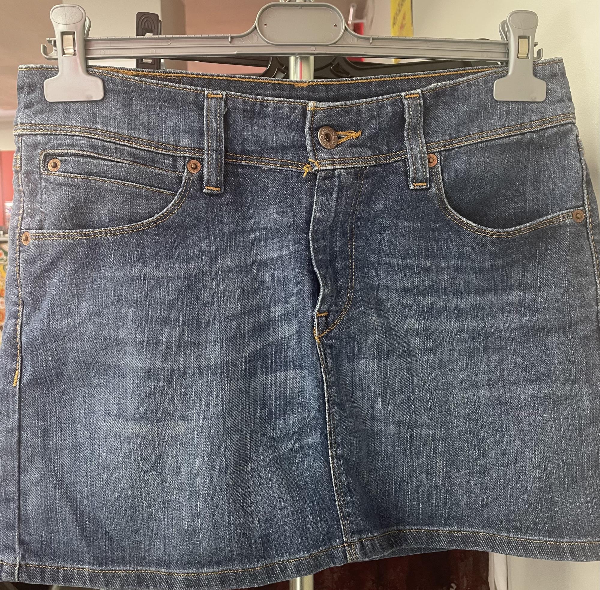 minigonna jeans tg. M Levis