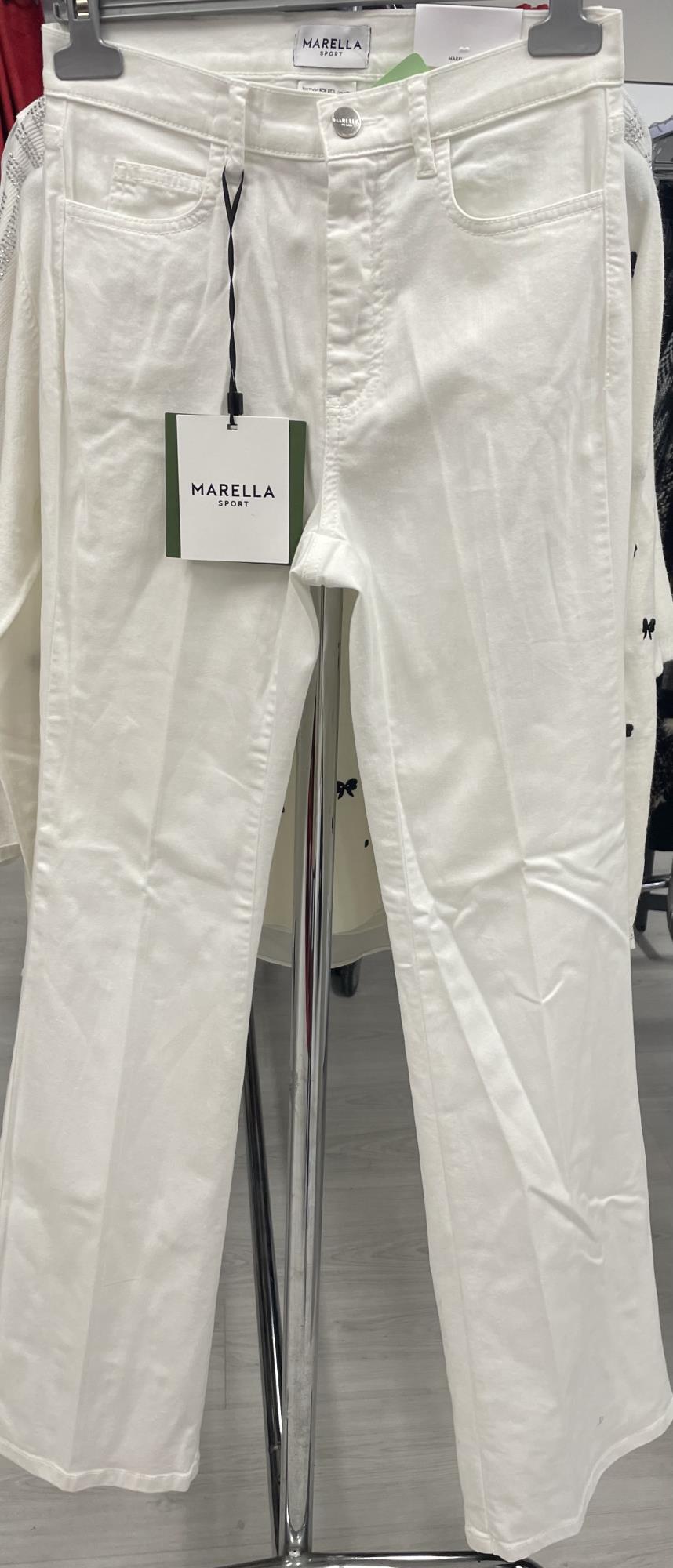 pantalone bianco tg. 38 Marella