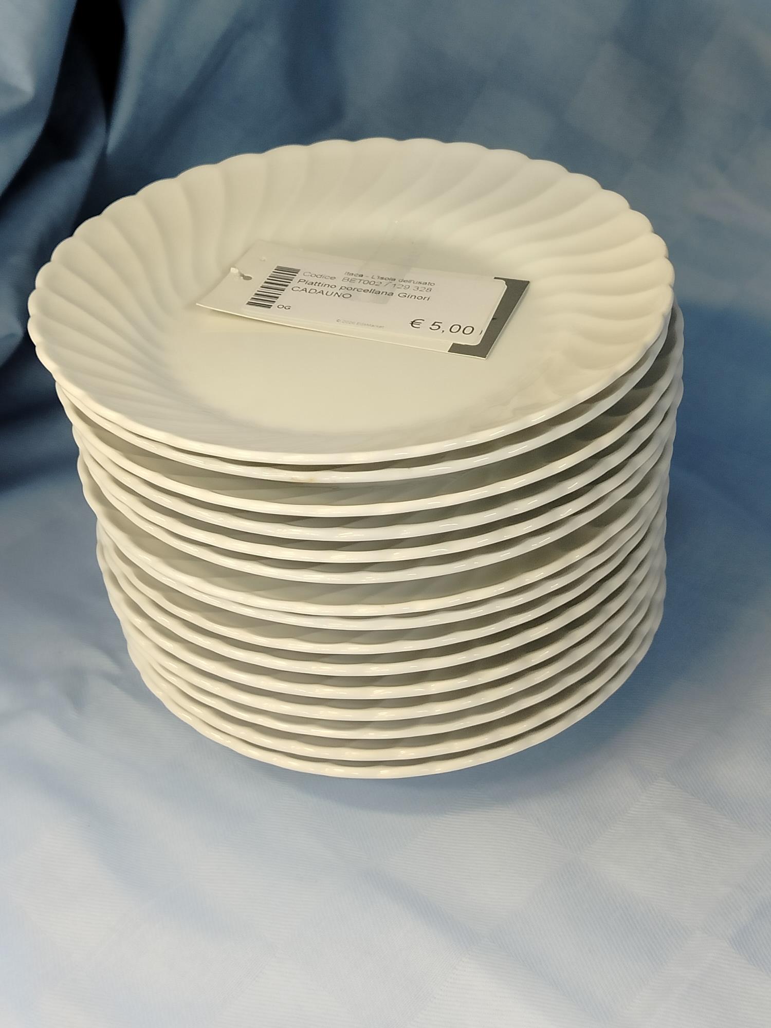 Piattino porcellana Ginori CADAUNO