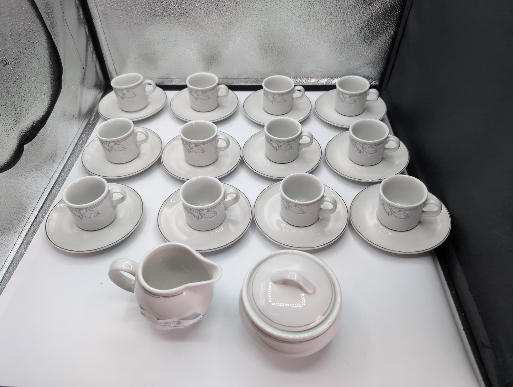 Servizio caffé 12 persone Ginori