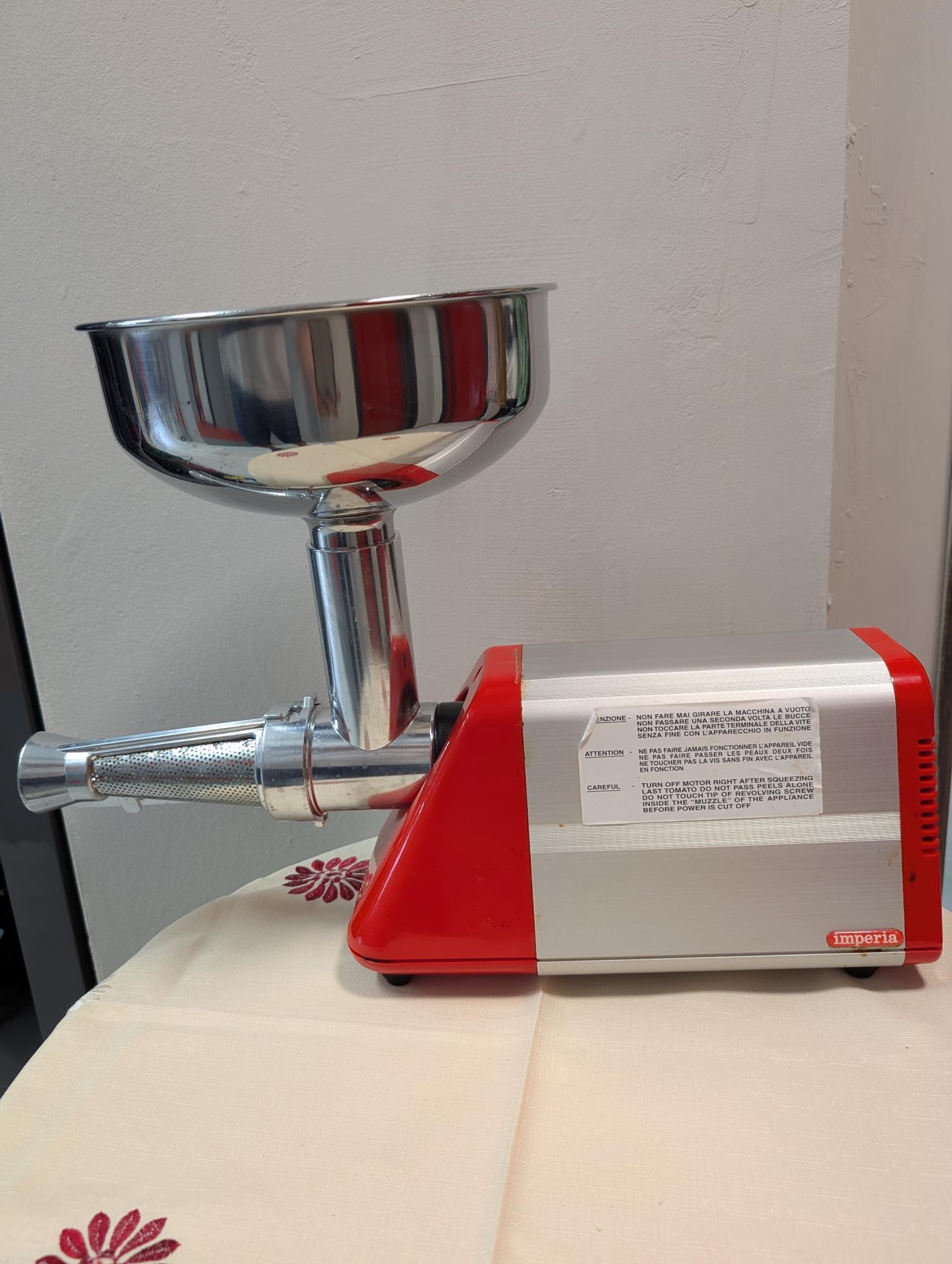 Spremi pomodori elettrico Spremy Imperia