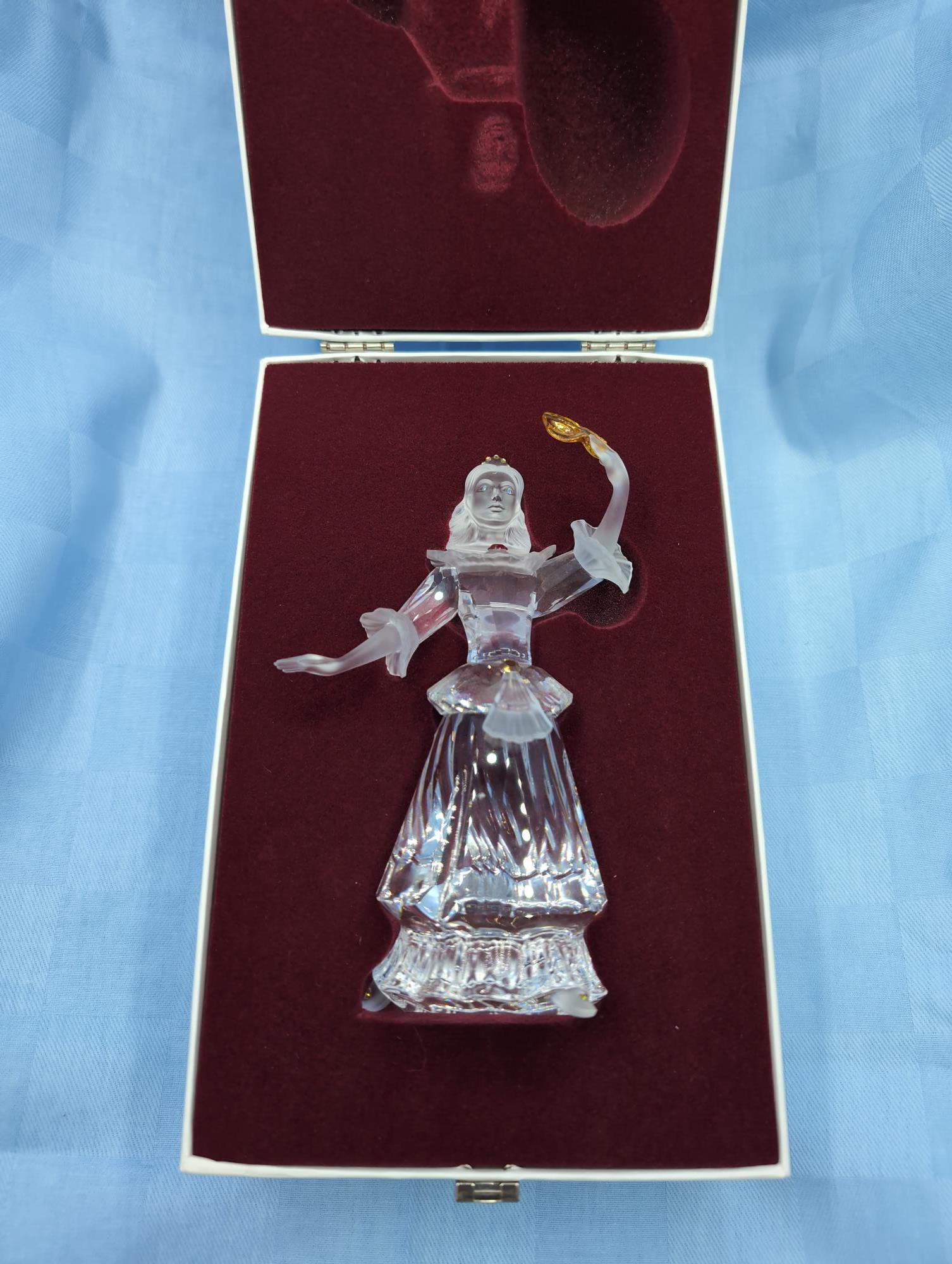 Statuina cristallo Swarovski Masquerade Columbine
