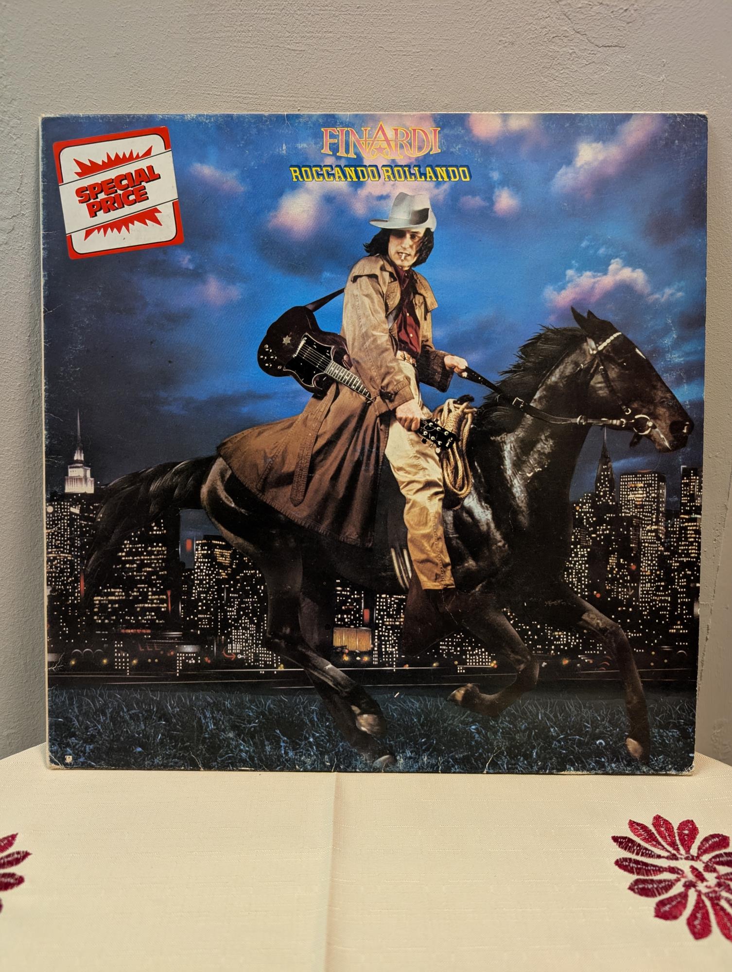 Vinile Finardi Roccando Rollando Cramps Records